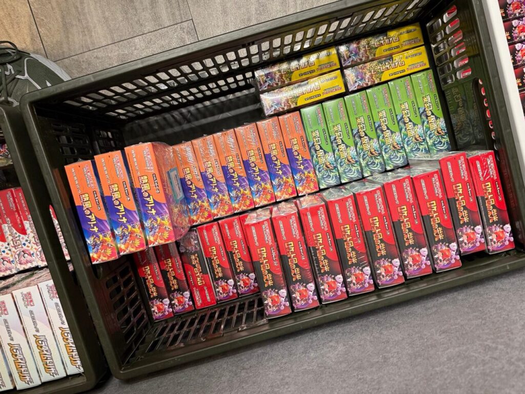 未開封BOX・シュリンクなしBOXも多数買取